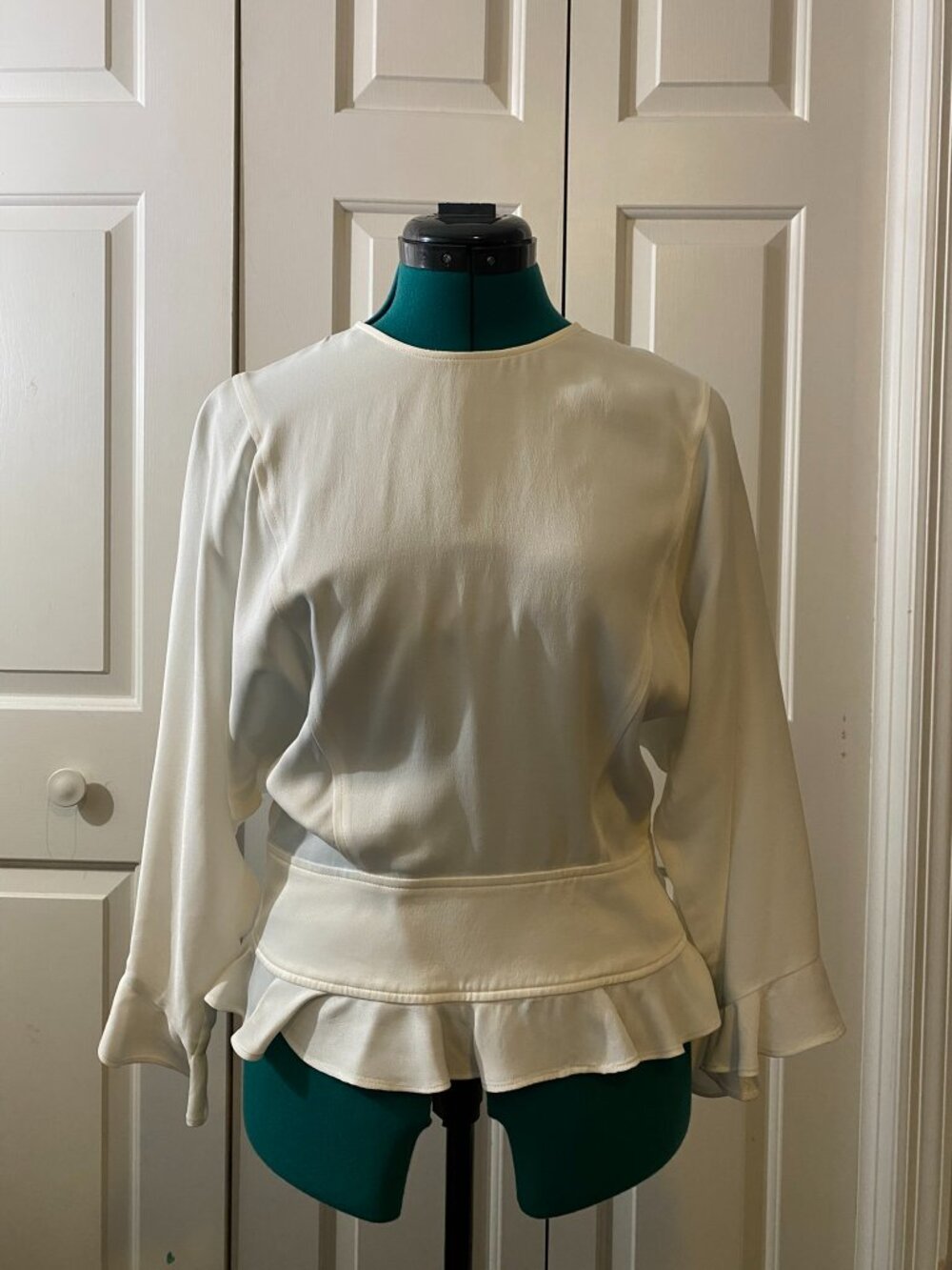 Etcetera Peplum Blouse